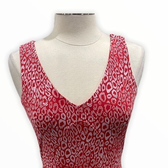 Michael Kors Animal Print Midi Sleeveless Dress - Picture 6 of 15